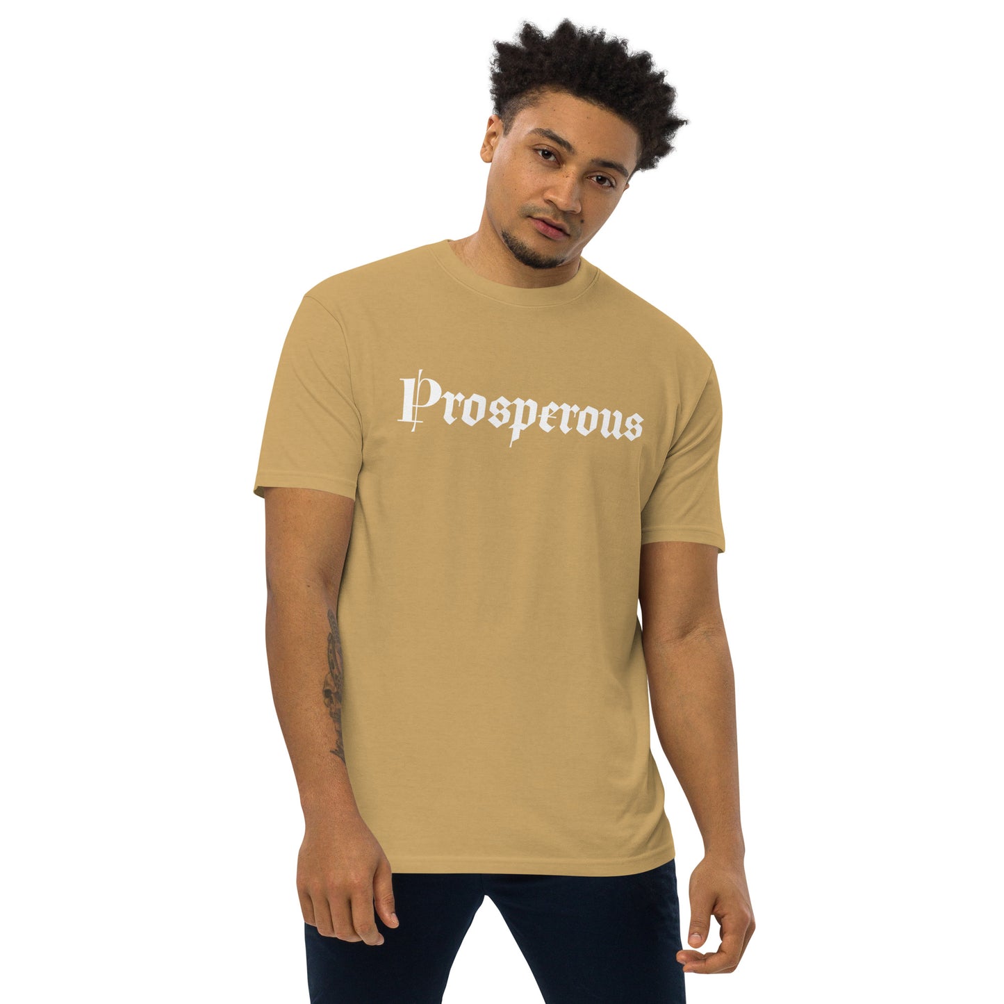 Prosperous Men’s Premium Heavyweight T-Shirt