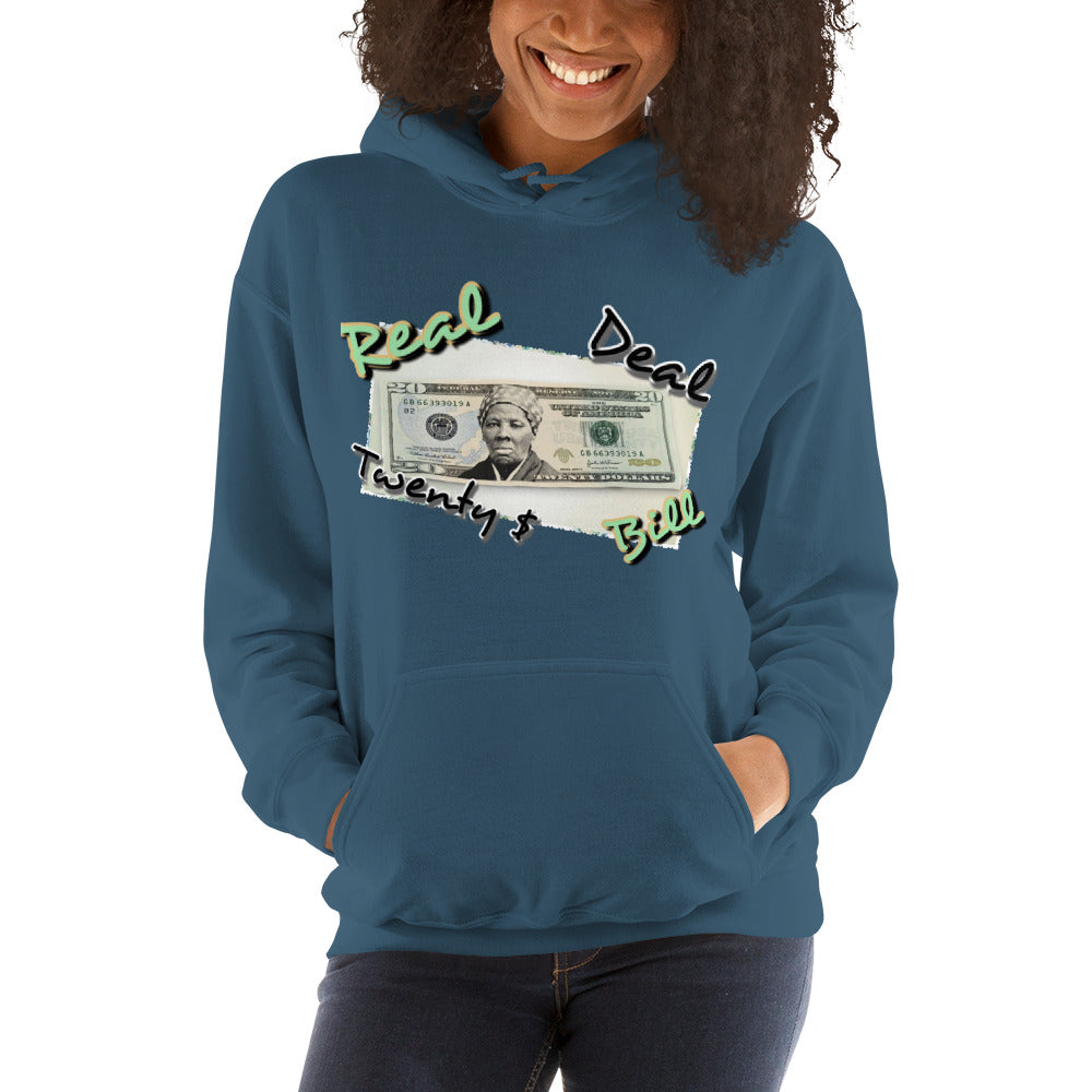 Harriet Tubman "Real $20 Bill" Hoodie