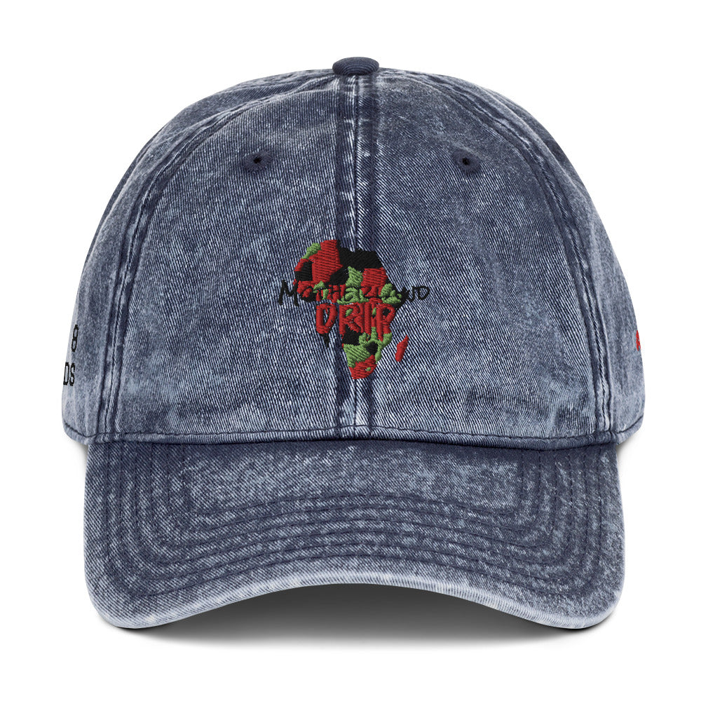 Motherland Drip Vintage Cotton Twill Cap