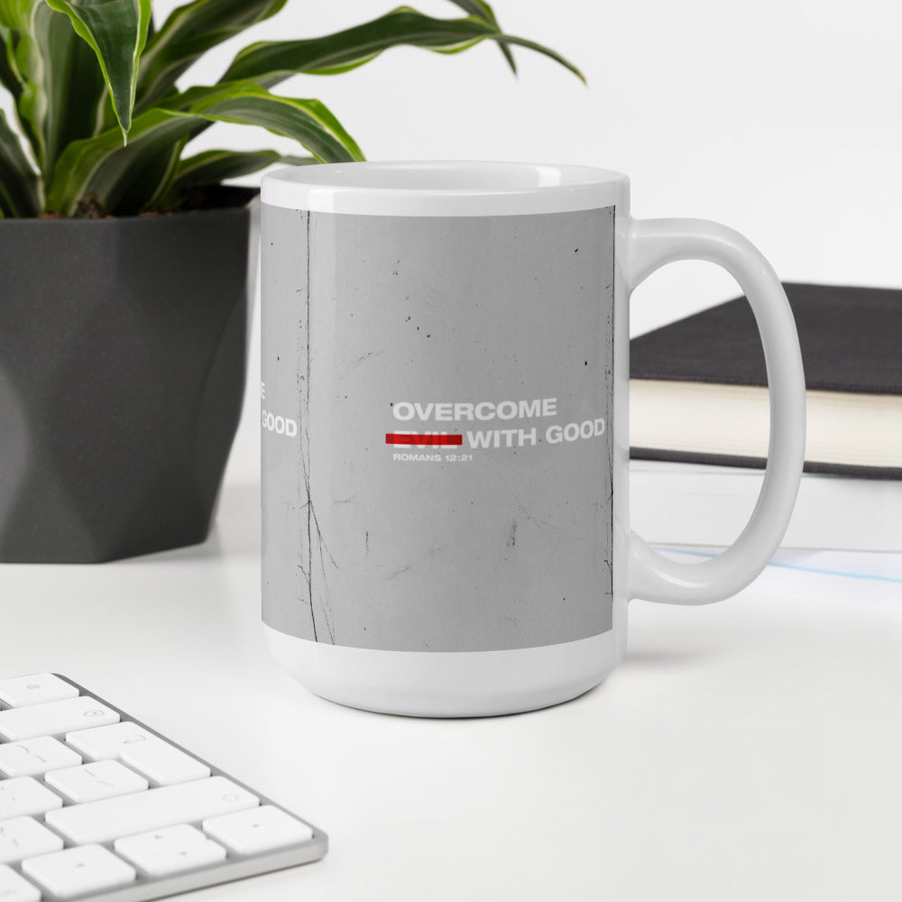 Romans 12:21 Mug