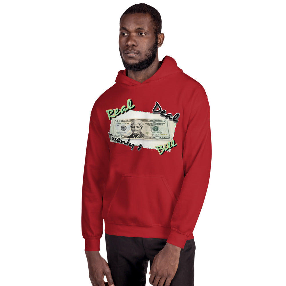 Harriet Tubman "Real $20 Bill" Hoodie