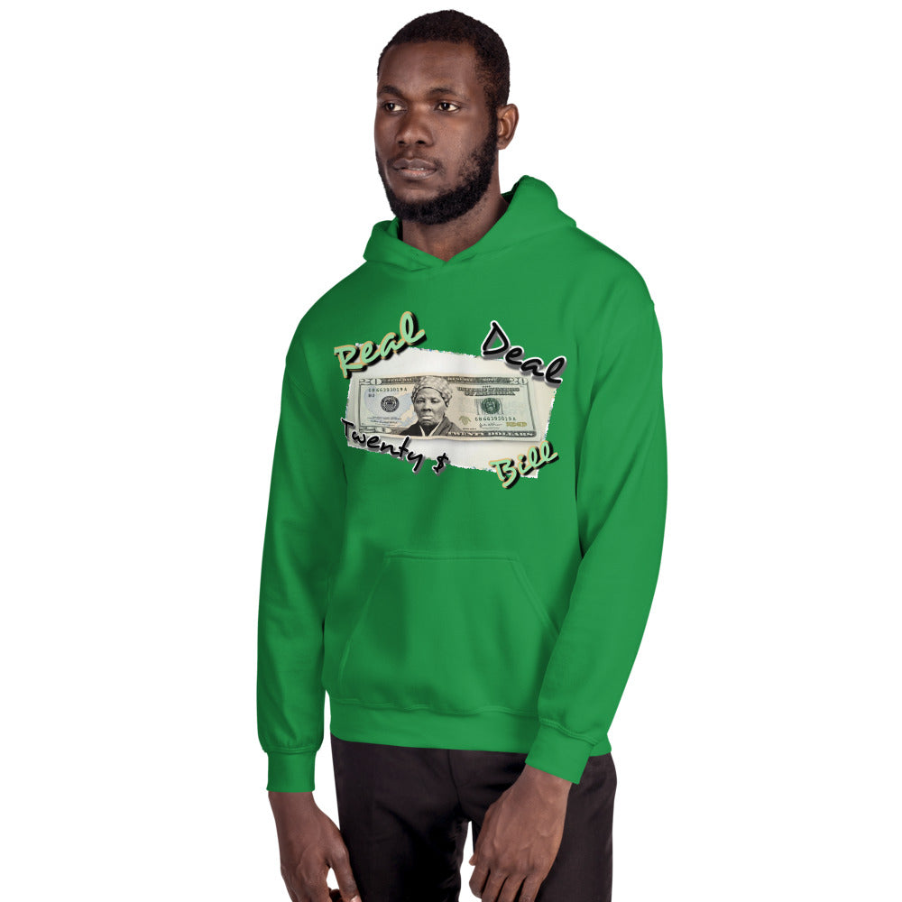 Harriet Tubman "Real $20 Bill" Hoodie