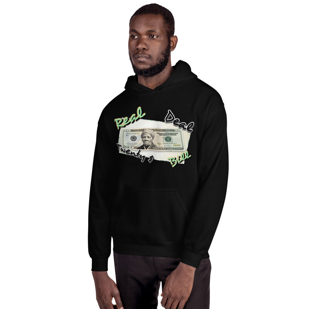 Harriet Tubman "Real $20 Bill" Hoodie