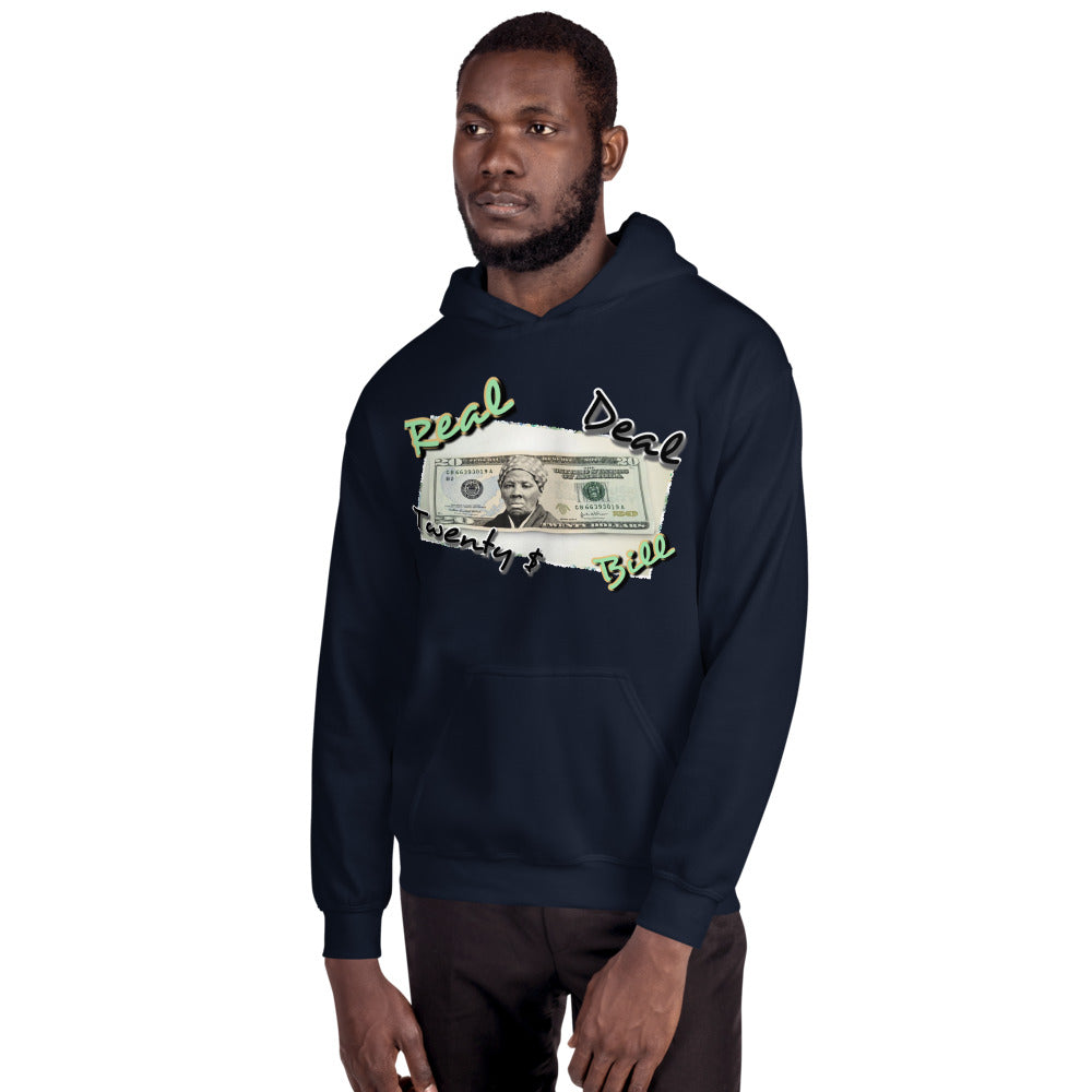 Harriet Tubman "Real $20 Bill" Hoodie