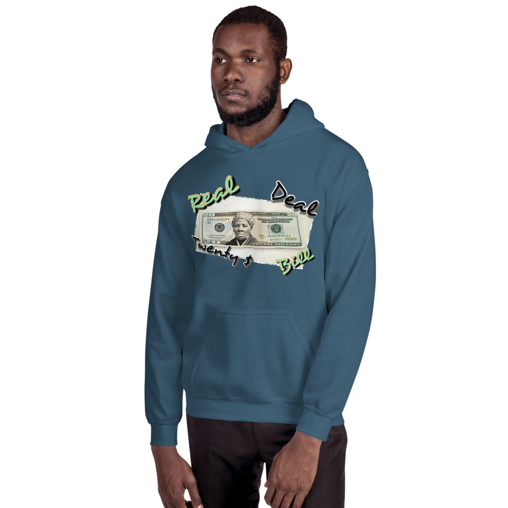 Harriet Tubman "Real $20 Bill" Hoodie