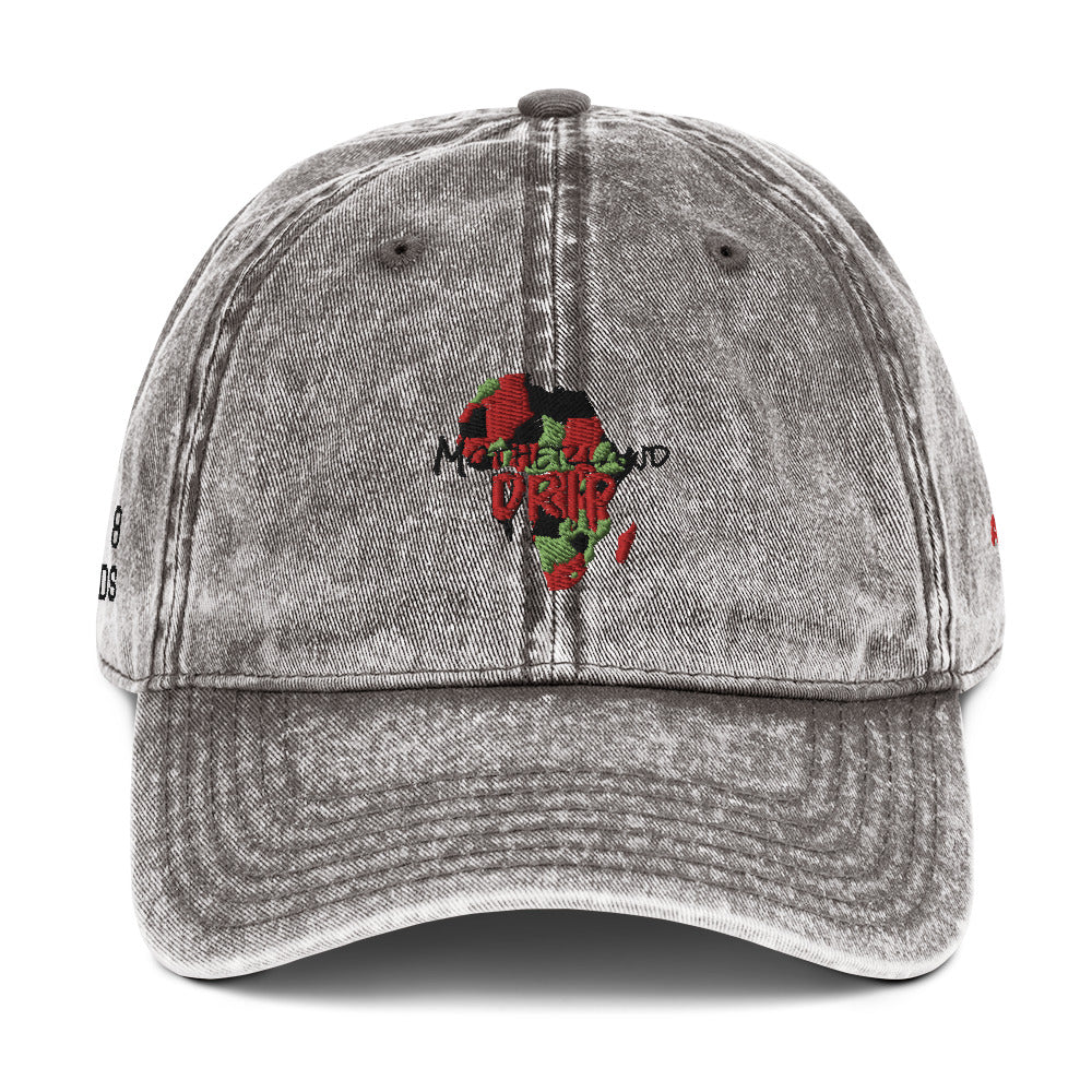 Motherland Drip Vintage Cotton Twill Cap