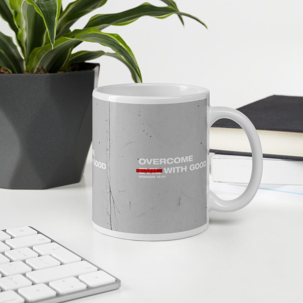 Romans 12:21 Mug