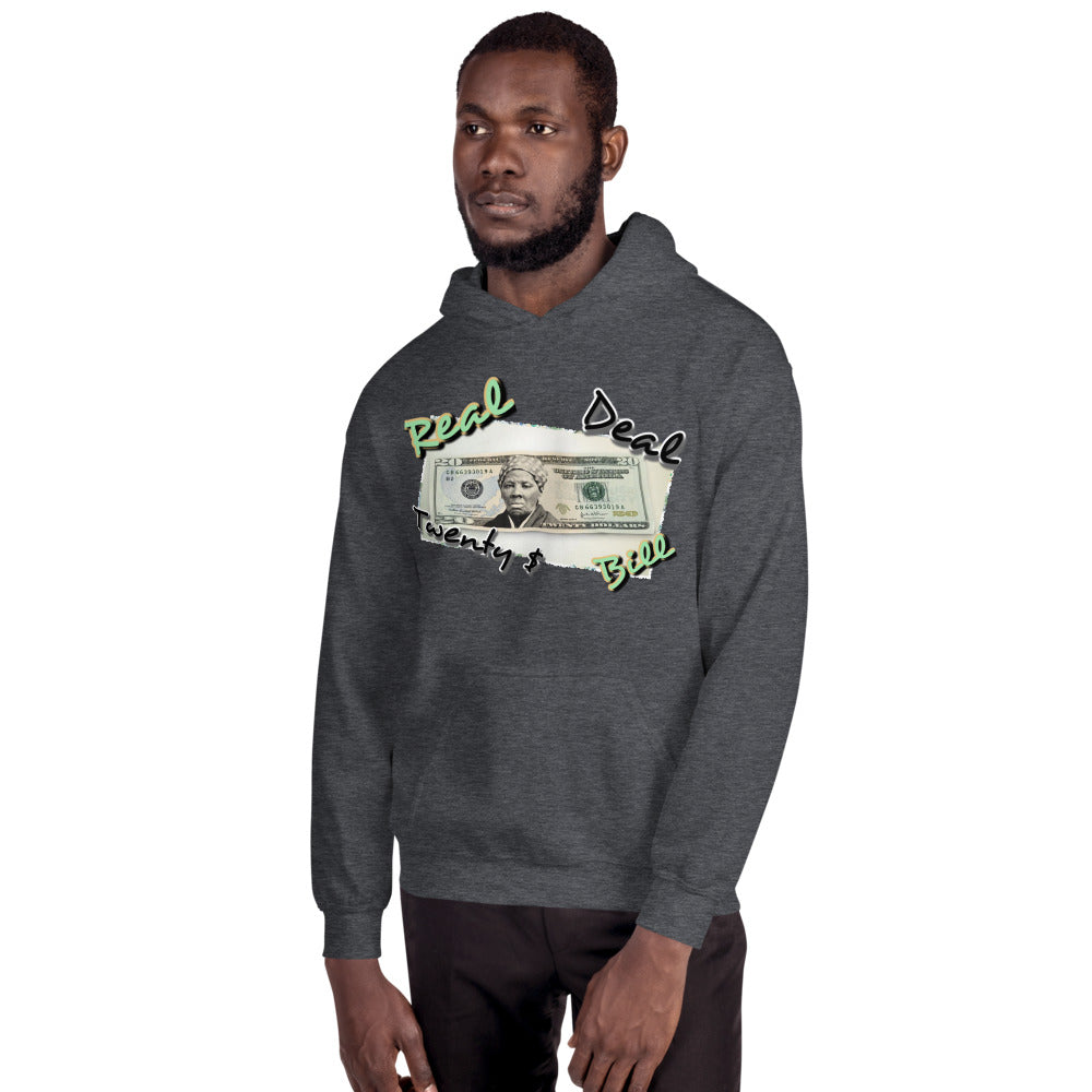 Harriet Tubman "Real $20 Bill" Hoodie