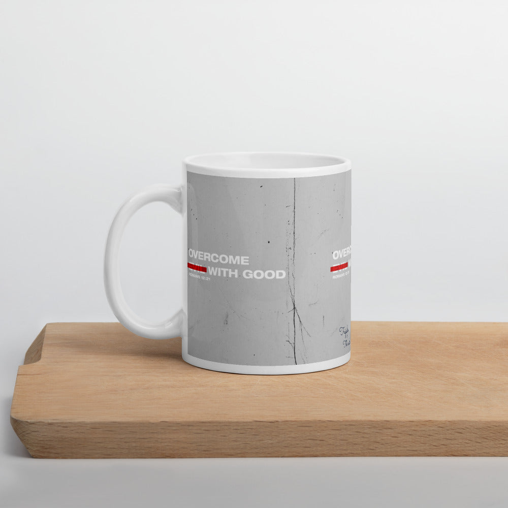 Romans 12:21 Mug