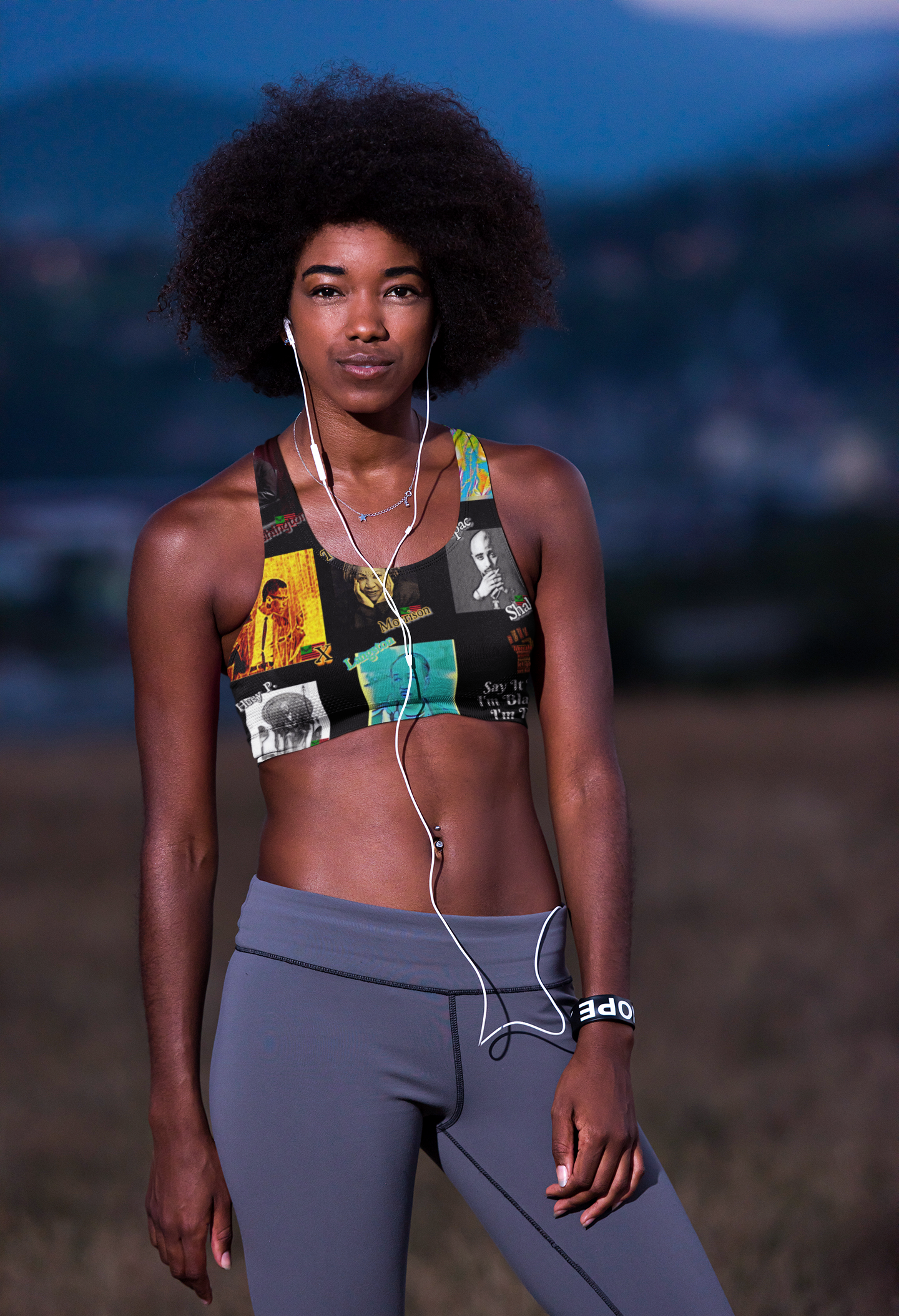 The Knowledge - Black Women's Seamless Sports Bra