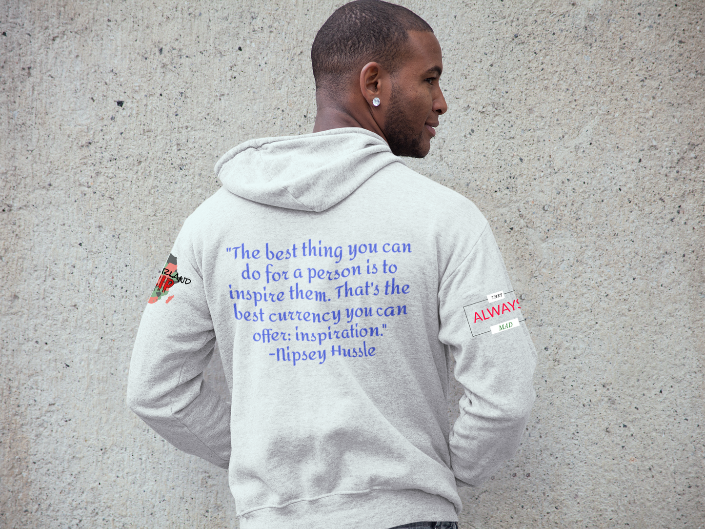 The Quotes- Nipsey Hussle Men's Hoodie
