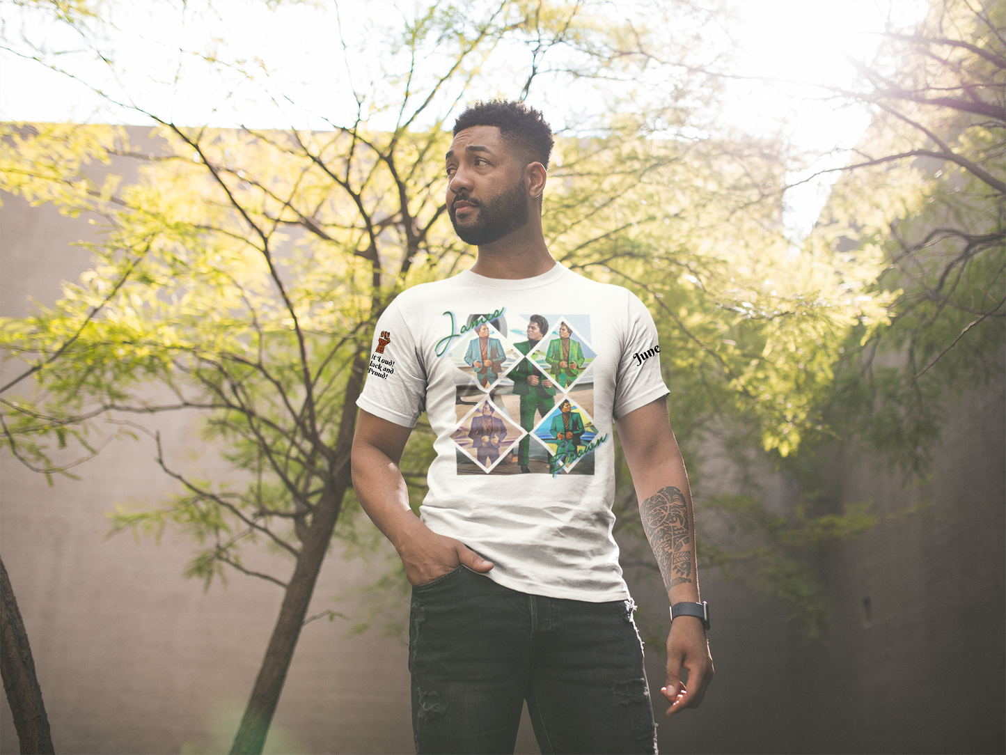 James Brown Juneteenth 2020 Tee Men's Tee