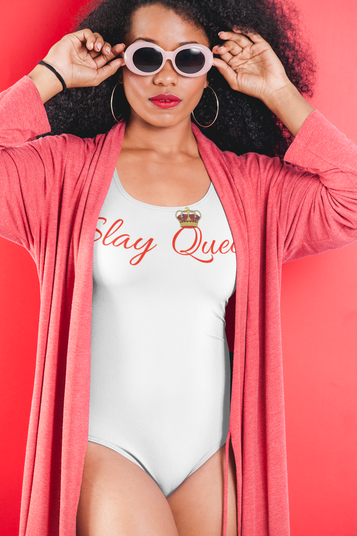 Slay Queen One-Piece Swimsuit