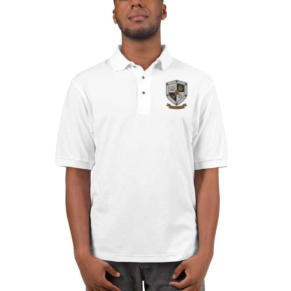 T8T Prosperous Shield Men's Premium Polo