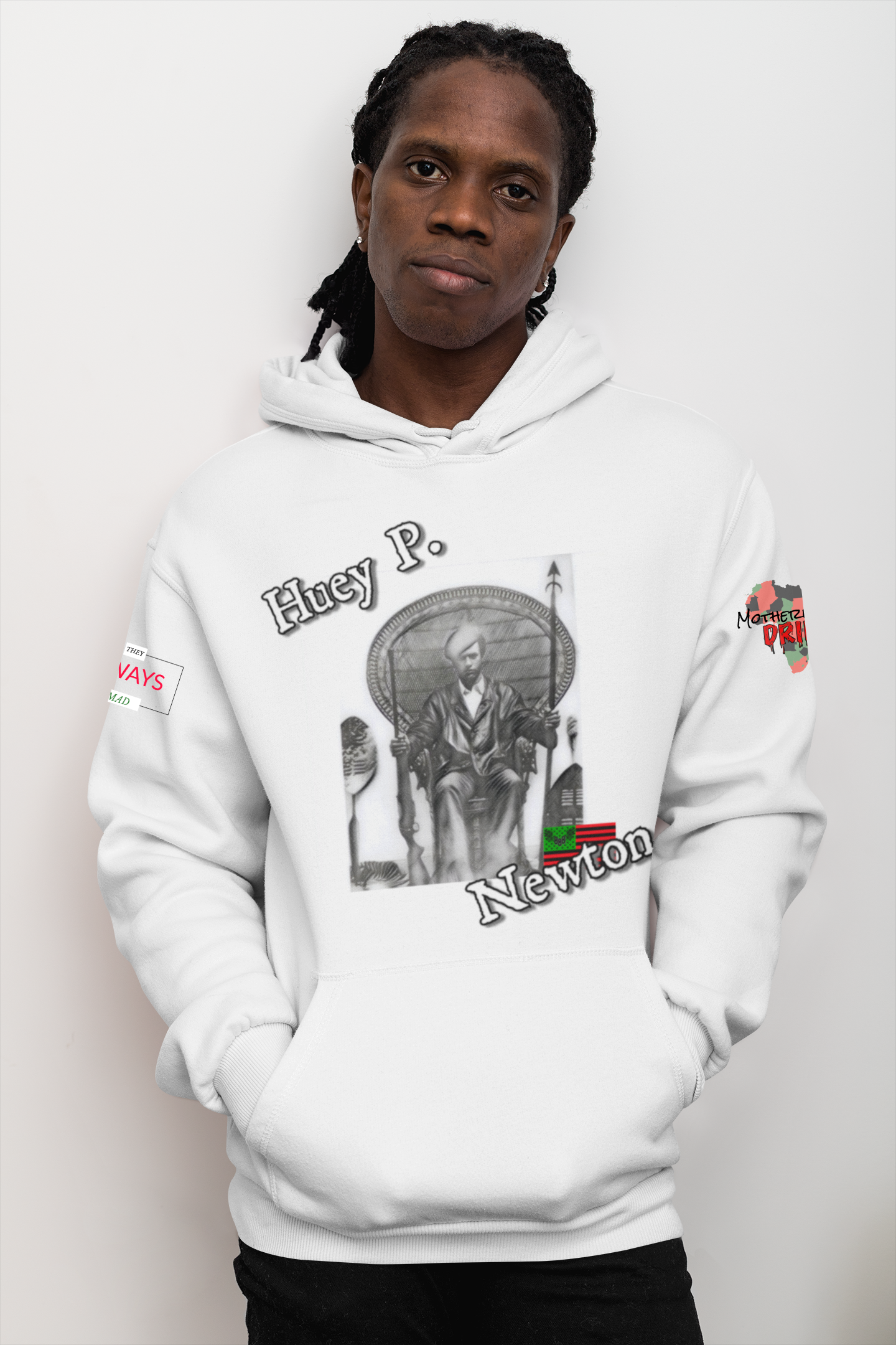 The Quotes- Huey Newton Men's Hoodie