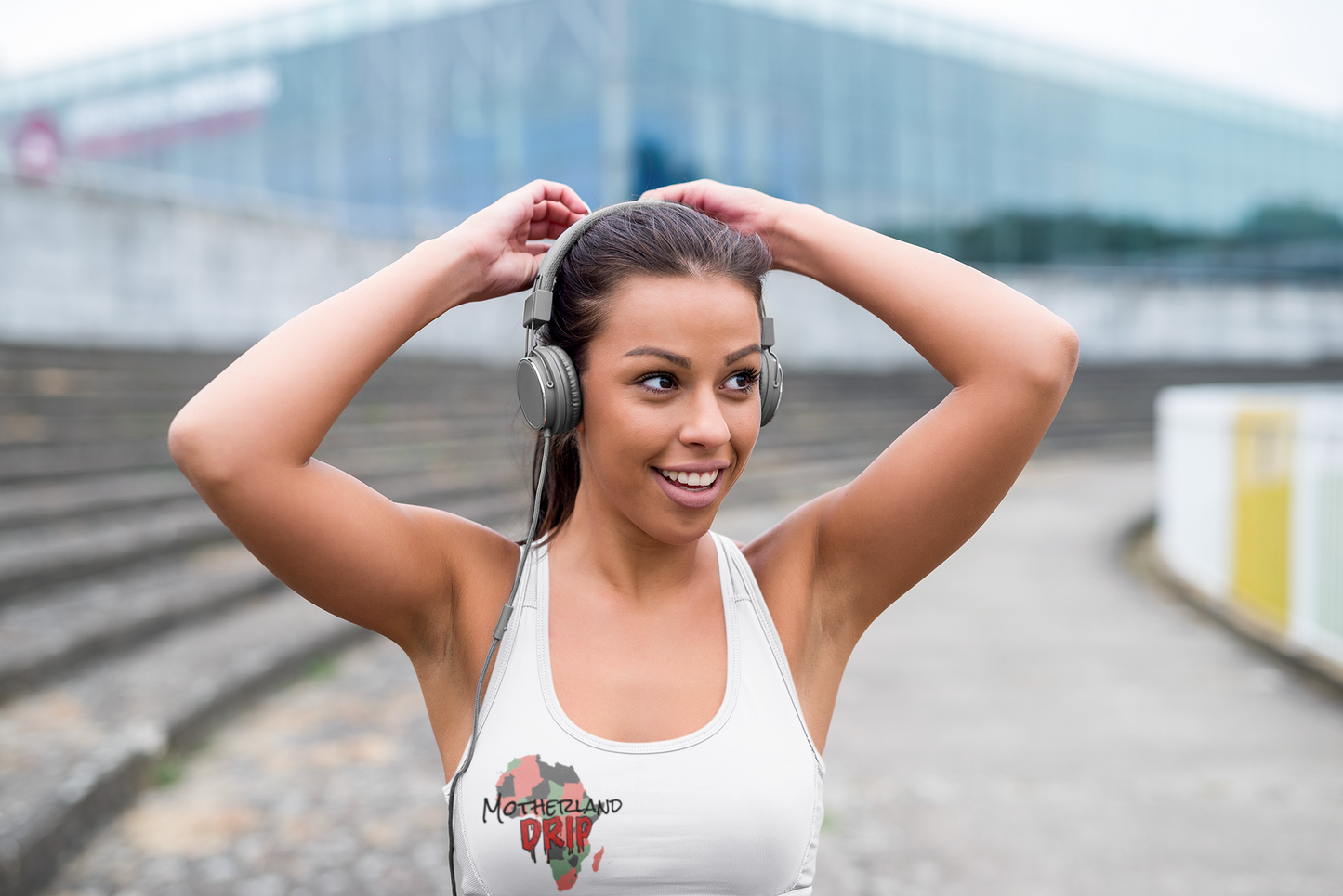 Motherland Drip Women's Seamless Sports Bra