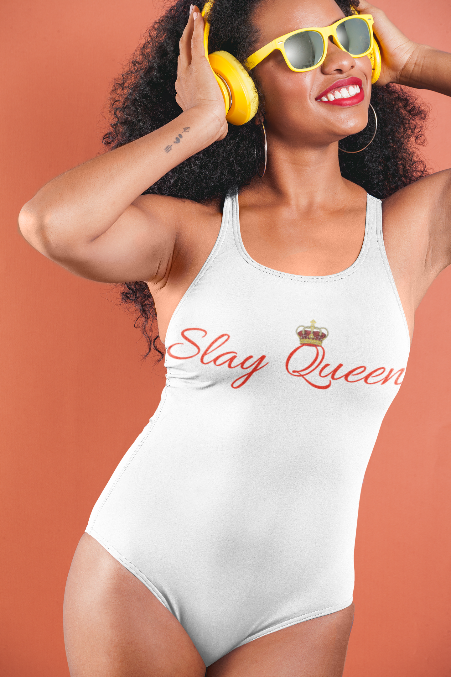 Slay Queen One-Piece Swimsuit