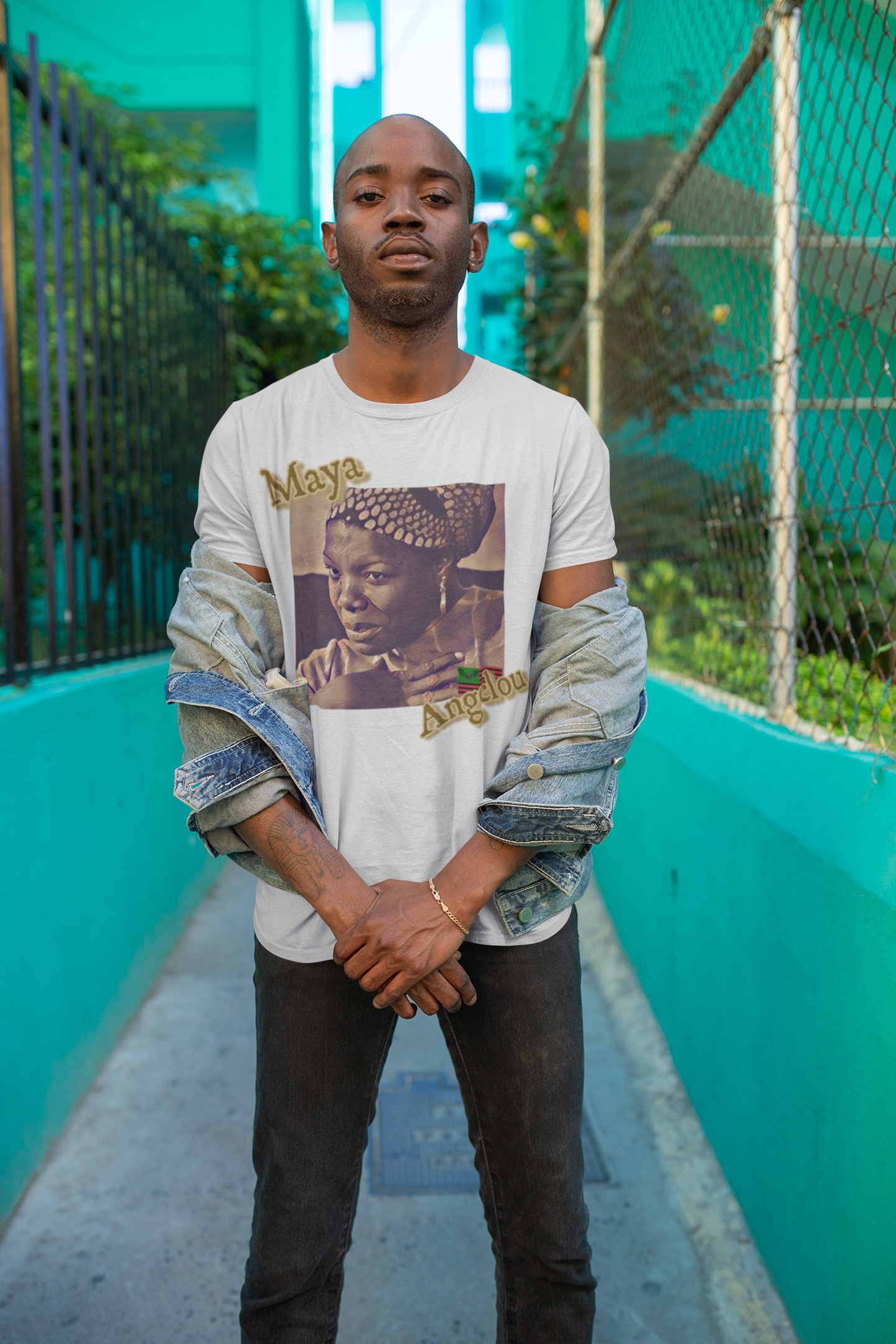 The Quotes- Maya Angelou Men's Tee