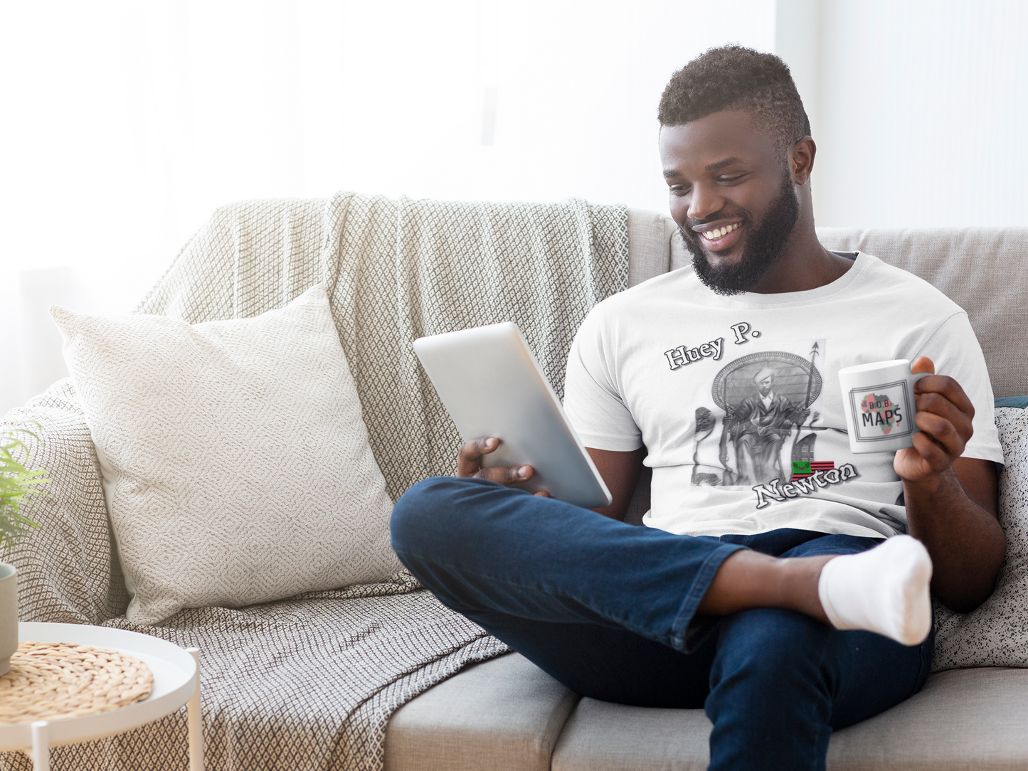 The Quotes- Huey Newton Men's Tee