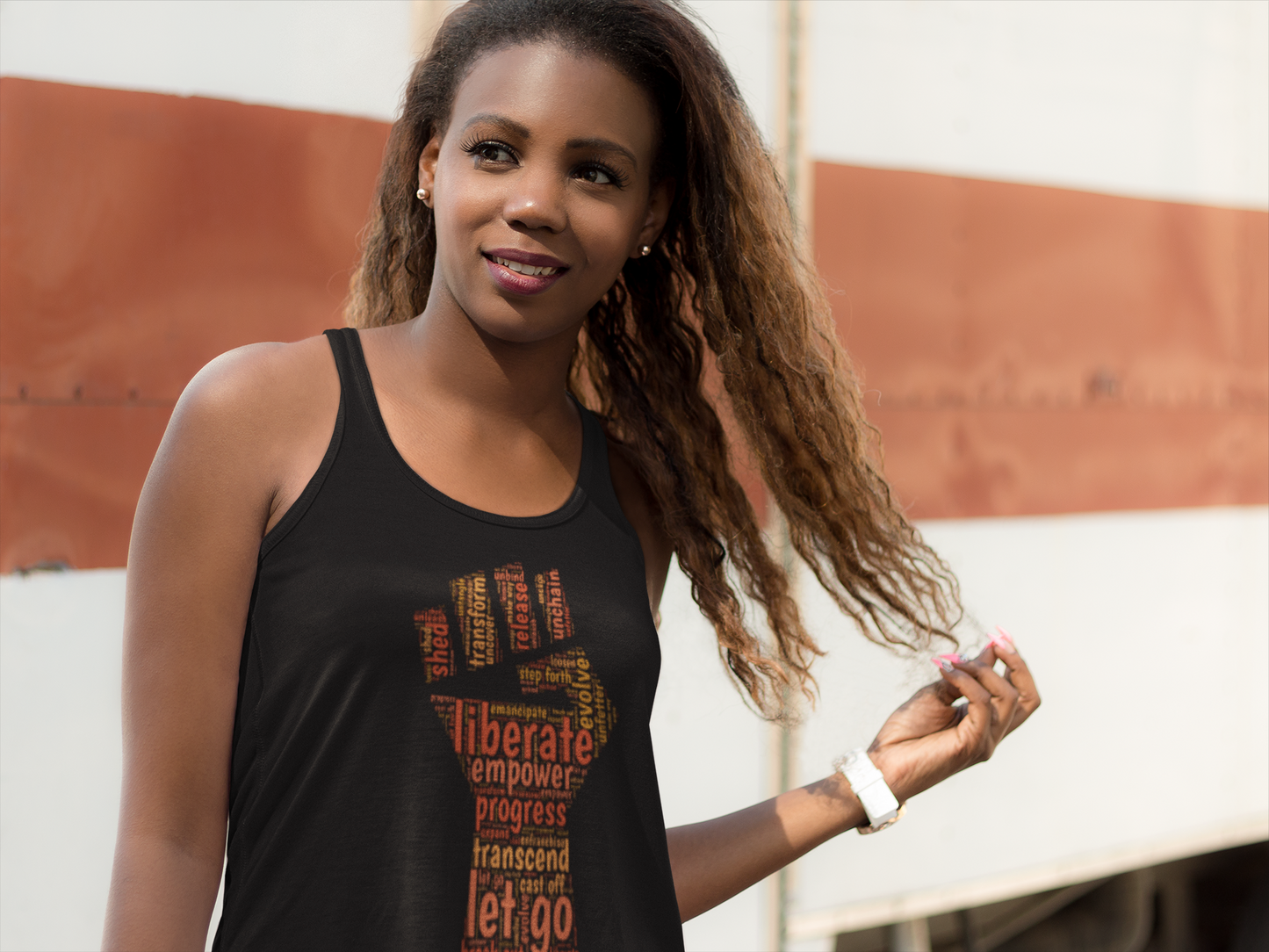 Womens Fist Tank Top