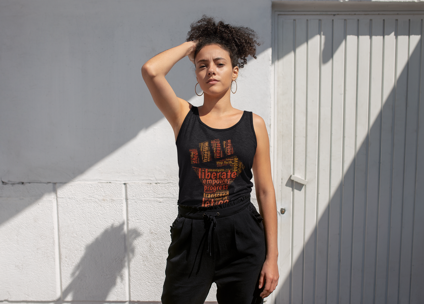 Womens Fist Tank Top