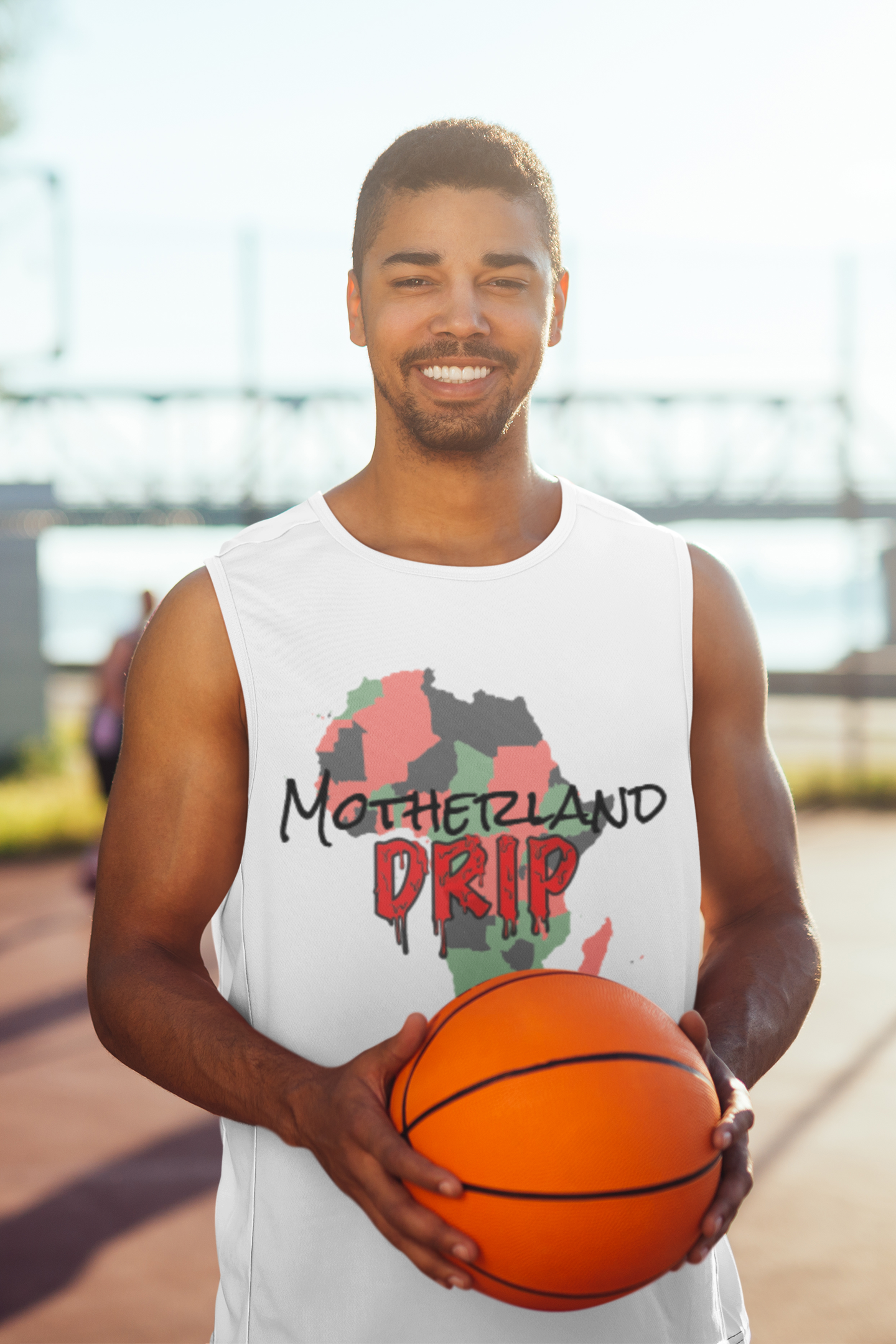 Motherland Drip Men's Sports Tank