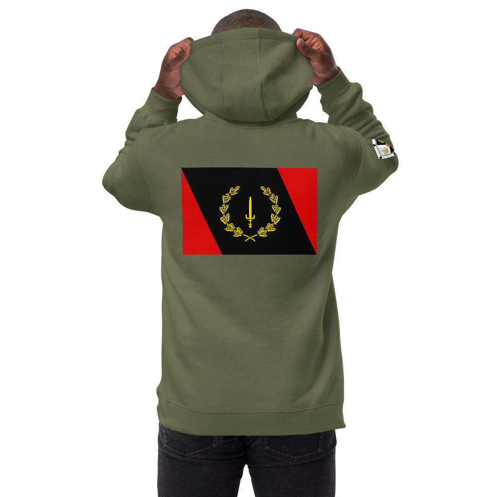 Black American Heritage Flag Unisex fashion hoodie