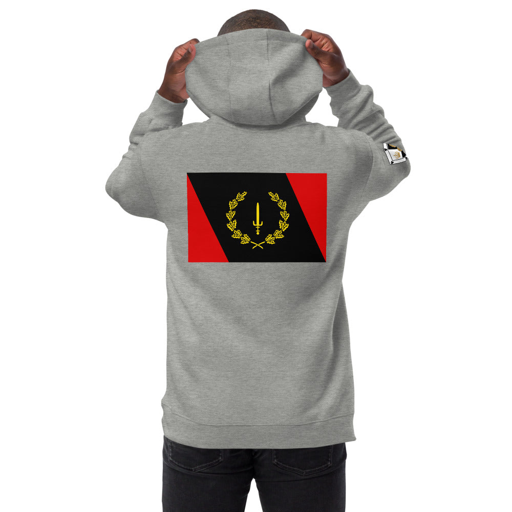 Black American Heritage Flag Unisex fashion hoodie