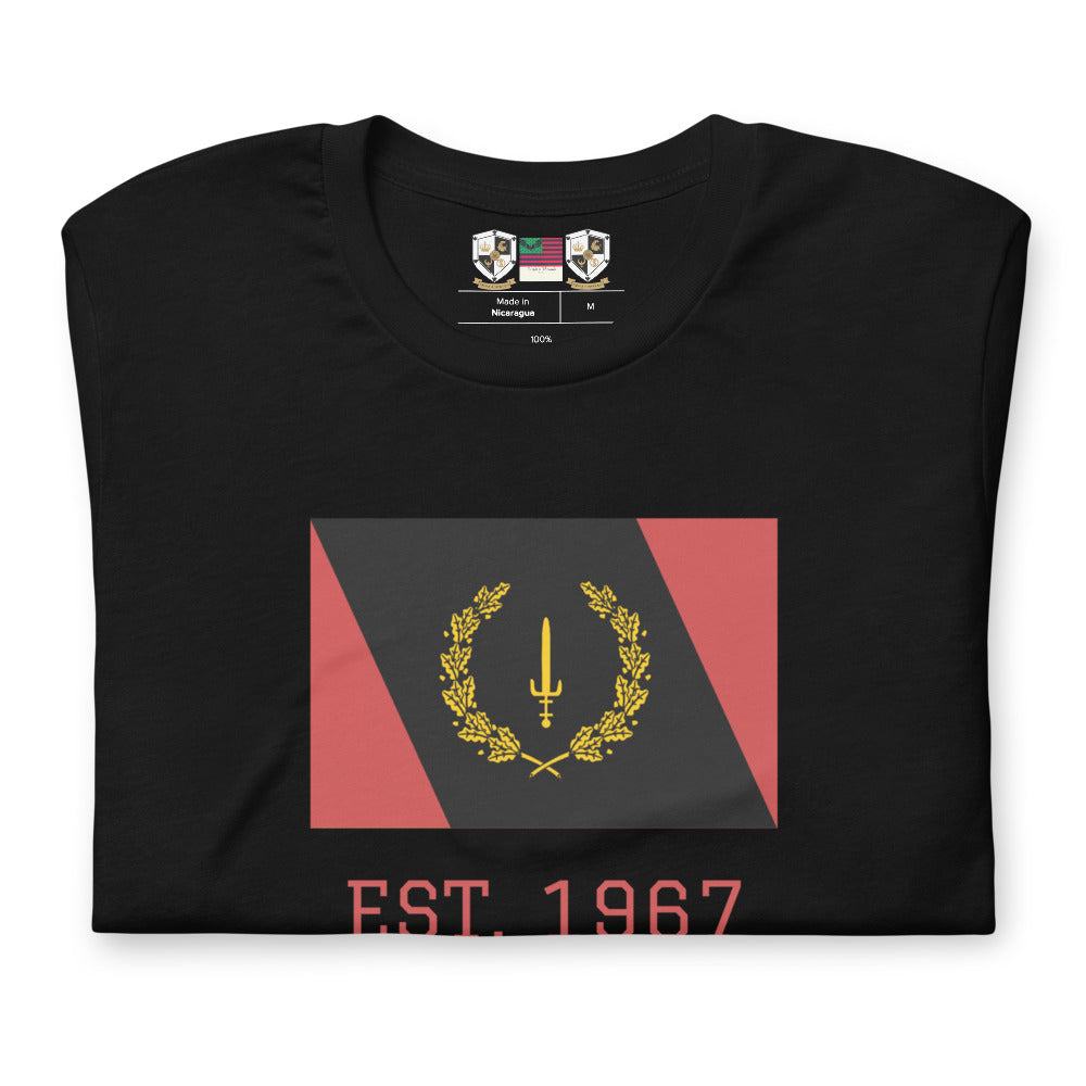 Black American Heritage Flag Short-Sleeve Unisex T-Shirt