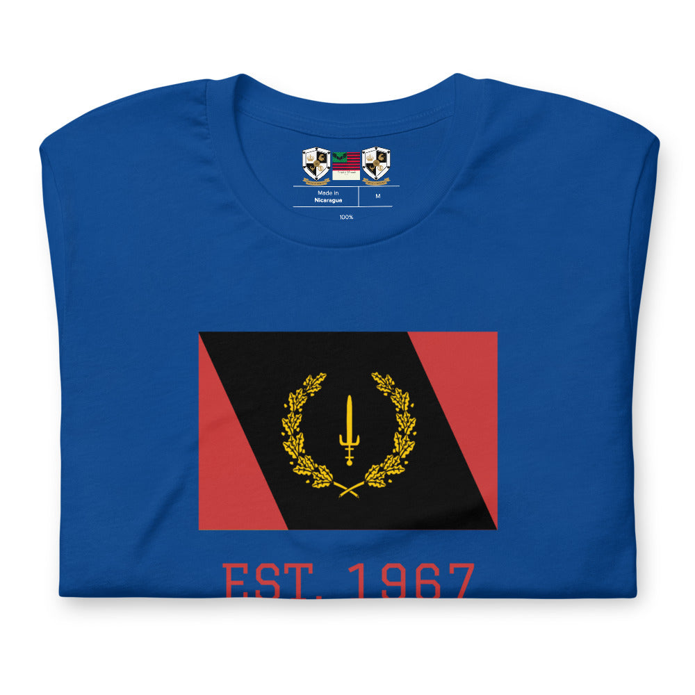Black American Heritage Flag Short-Sleeve Unisex T-Shirt