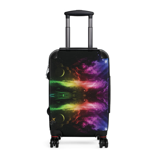 Cosmic Galaxy Suitcase - Stylish Luggage for Travel Enthusiasts