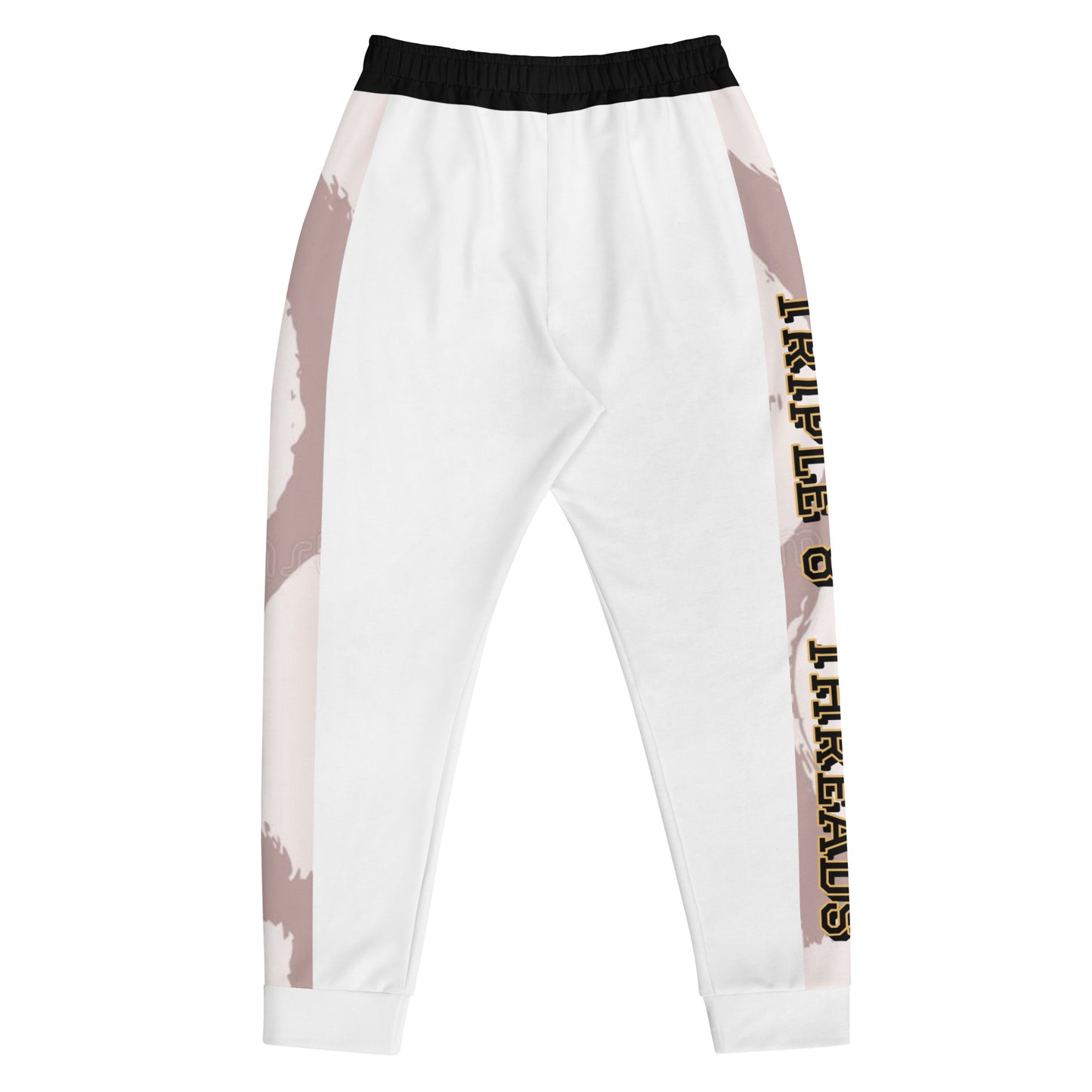8xquiZit Collection T8T  Pynk Slaymingo Men's Joggers - White