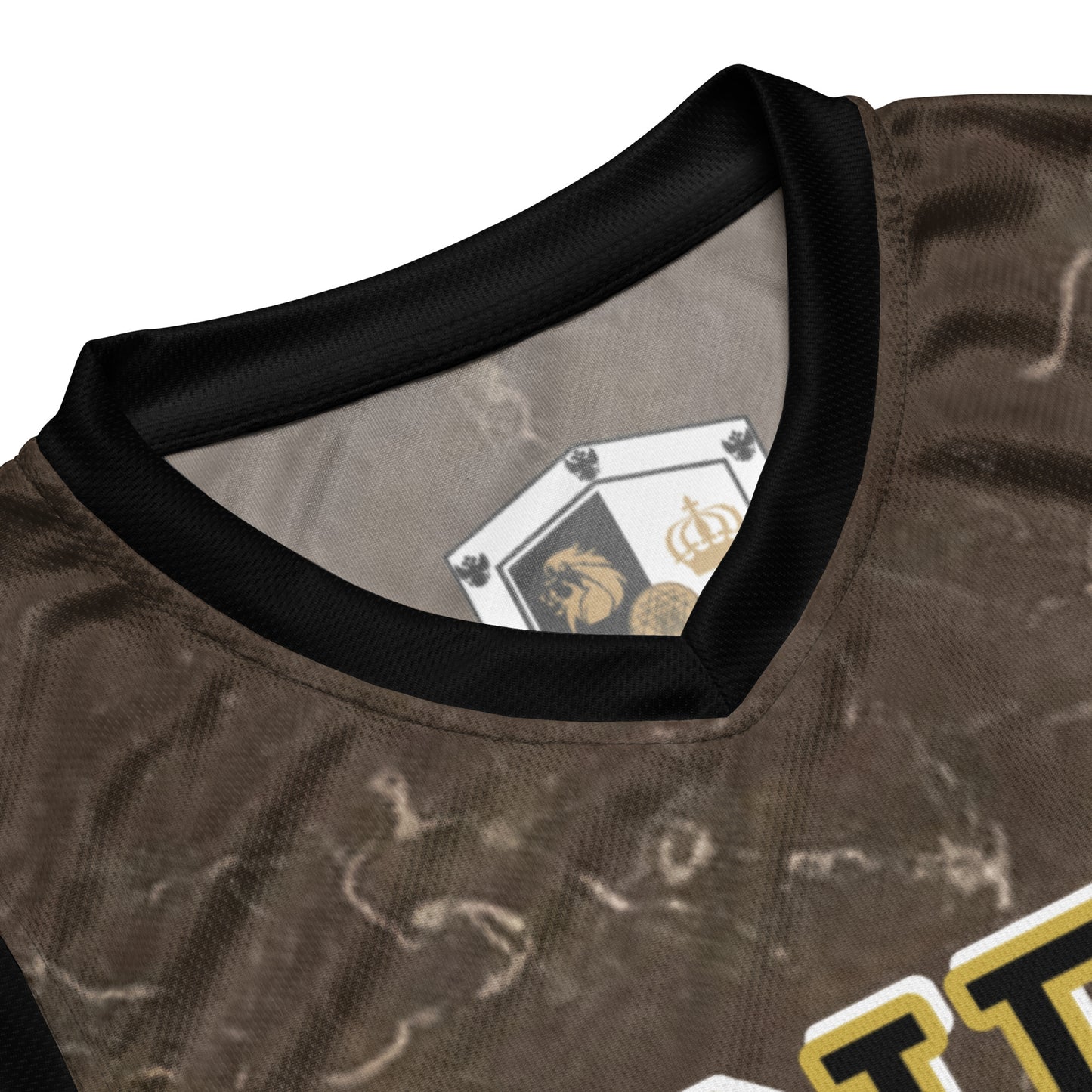 8xquiZit Collection - Marble Coco-cured Unisex Basketball Jersey