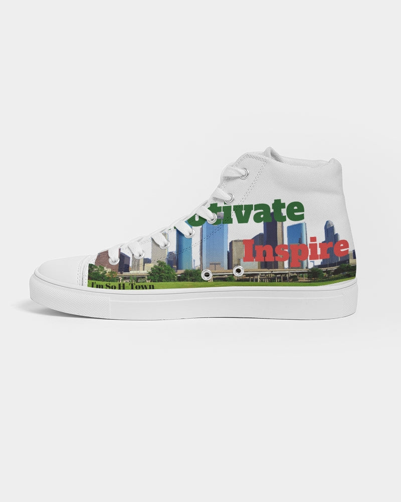HMI RYC HOU - Kicks Men's Hightop Canvas Shoe