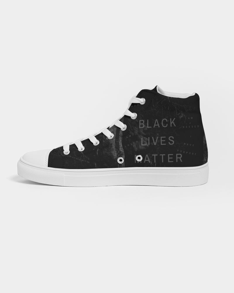 BLM Hightop Canvas Shoe