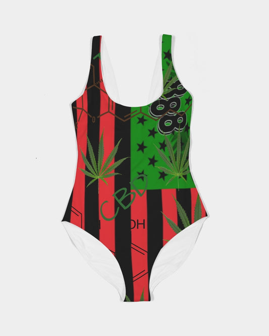 The Molecular Structure- T8T Women's One-Piece Swimsuit