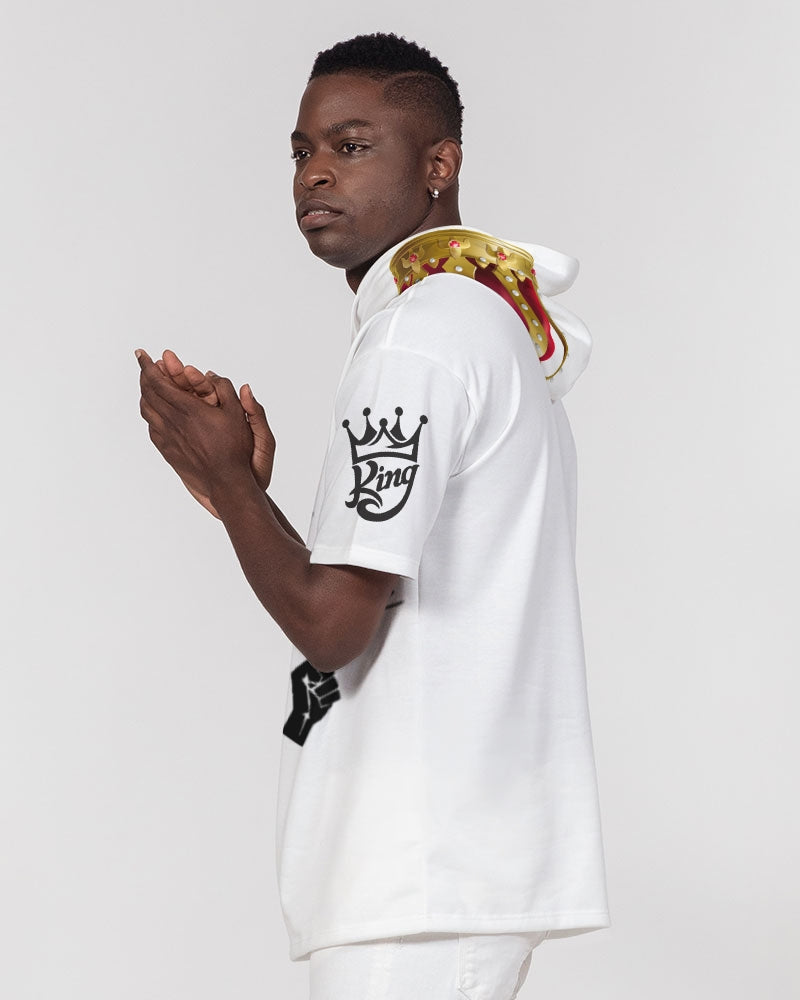 Grand Rising Kings Men's Premium Heavyweight Short Sleeve Hoodie