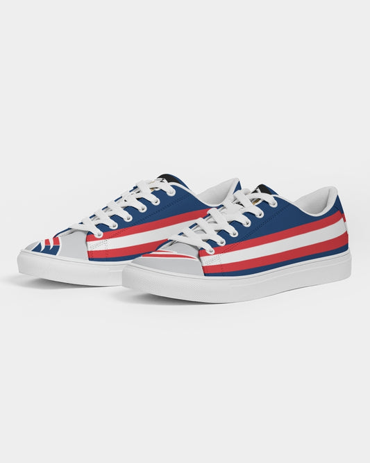 T8T Prosperity Shield - Patriotic Red, White N Blue Patriots Sneaker