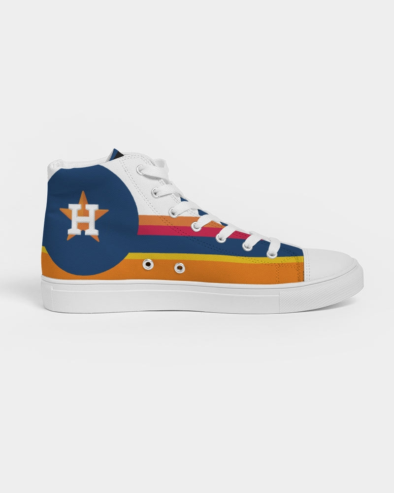 2X World Series Champs - Houston Astros!!! Men's Hightop Canvas Shoe
