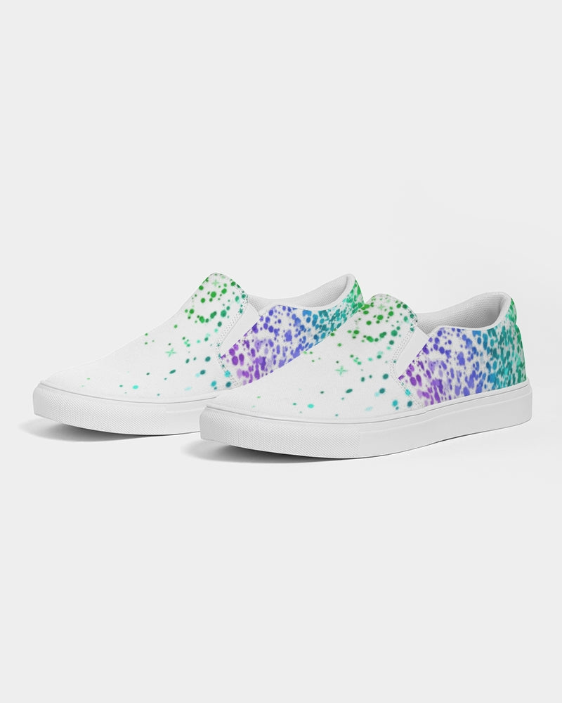 Rainbow Coruscate 2 Men's Slip-On Canvas Shoe