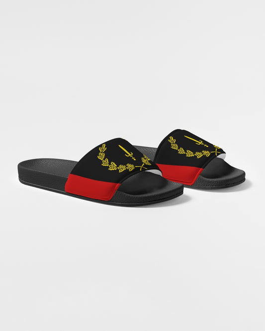 Black American Heritage Flag Men's Slide Sandal