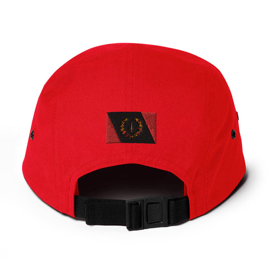 Black American Heritage Flag Five Panel Cap
