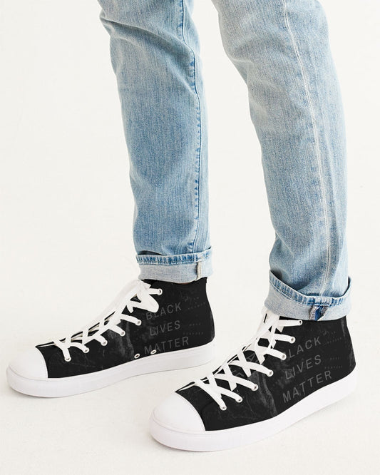 BLM Hightop Canvas Shoe