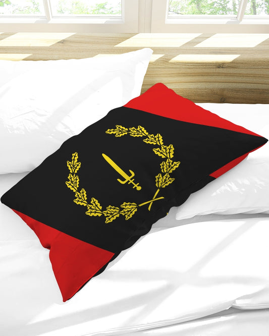 Black American Heritage Flag Queen Pillow Case