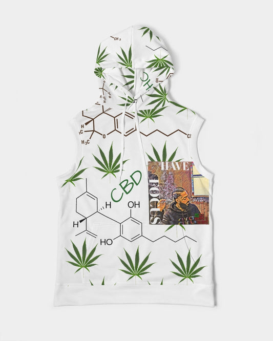 Have Focus Hussle 2 Men's Premium Heavyweight Sleeveless Hoodie