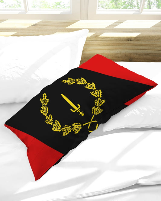 Black American Heritage Flag King Pillow Case