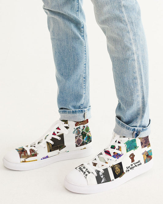 The Knowledge Men's Hightop Canvas Shoe