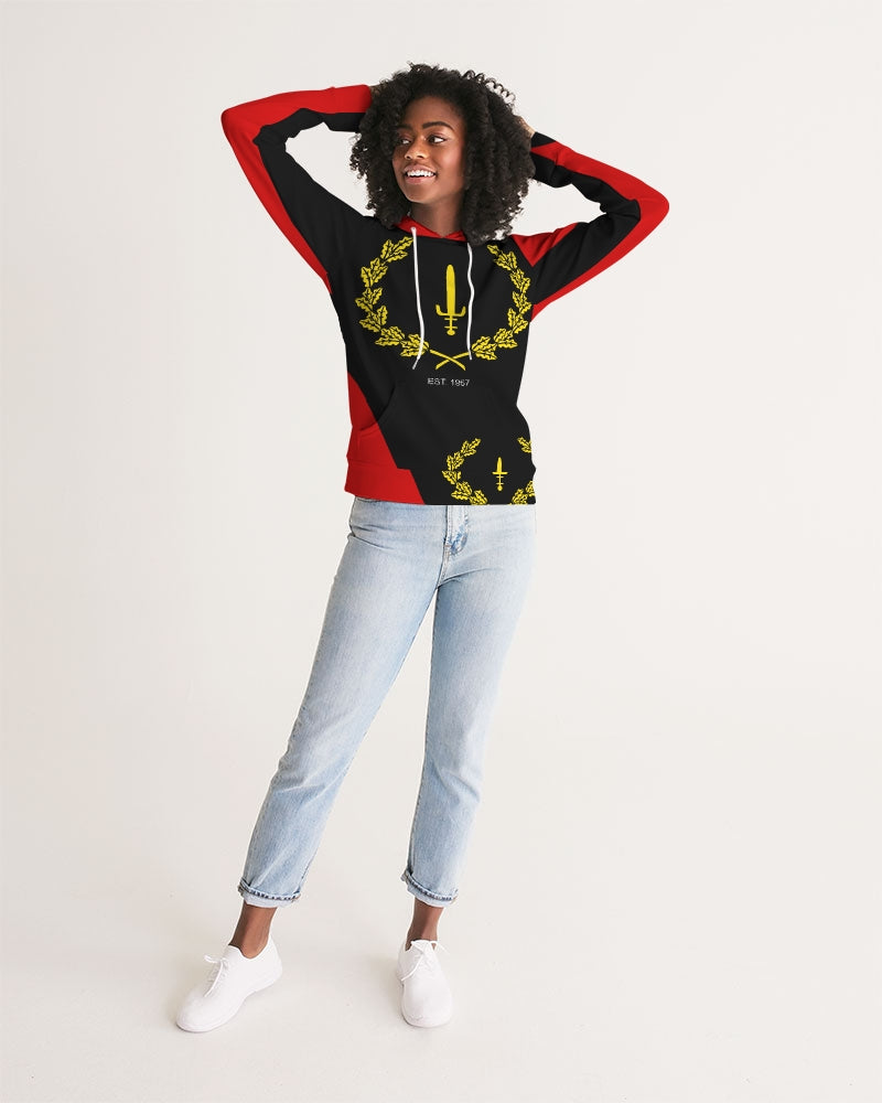 Black American Heritage Flag Women's Hoodie