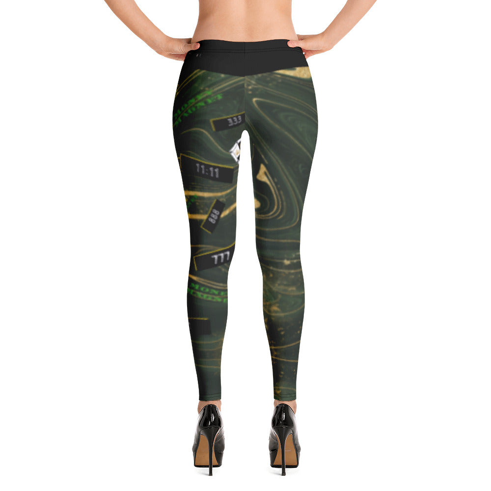 8xquiZit Collection - Women's Green Luxury Leggings