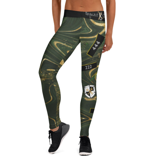 8xquiZit Collection - Women's Green Luxury Leggings